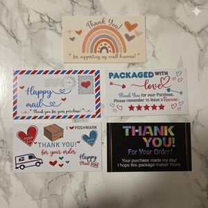 100 Thank You Cards